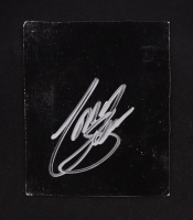 Tony Stewart Signed 2.5x3 Race-Used Sheet Metal Piece (PSA) at PristineAuction.com