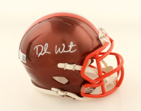 Deshaun Watson Signed Browns Flash Alternate Speed Mini Helmet (Beckett) at PristineAuction.com