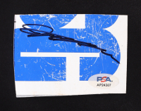 Jeff Gordon Signed 3x4 Race-Used Sheet Metal Piece (PSA) at PristineAuction.com