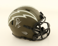 Antonio Gates Signed Chargers Salute to Service Alternate Speed Mini Helmet (Beckett) at PristineAuction.com