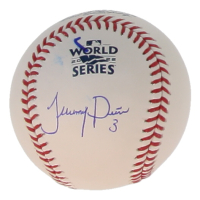 Jeremy Pena Signed 2022 World Series Logo Baseball (PSA) at PristineAuction.com