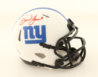 Daniel Jones Signed Giants Lunar Eclipse Alternate Speed Mini Helmet (Beckett) at PristineAuction.com