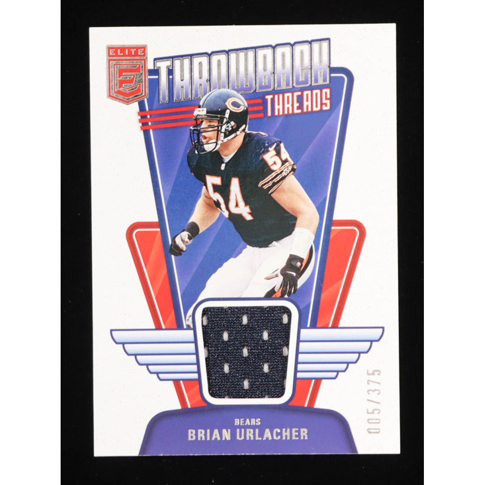 Brian Urlacher 2023 Elite Throwback Threads #3 #005/375 at PristineAuction.com