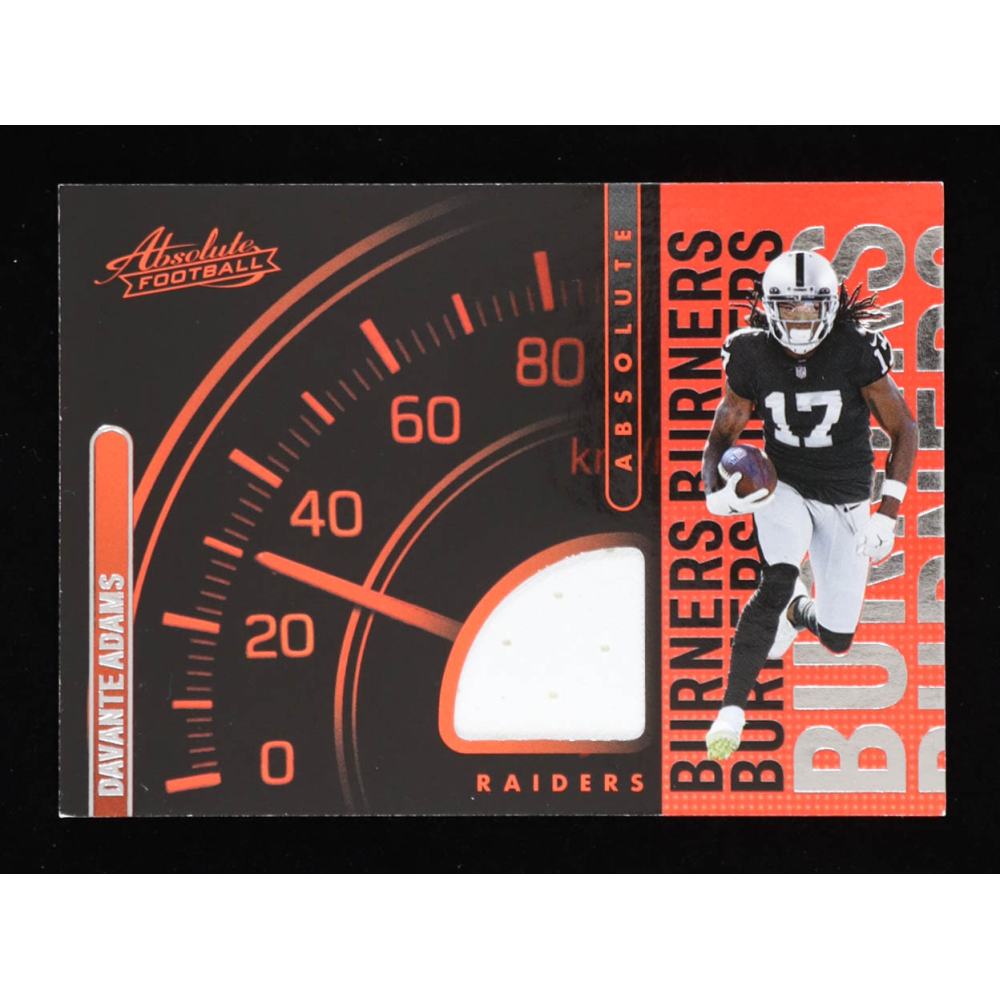 Davante Adams 2022 Absolute Absolute Burners Jerseys #15 at PristineAuction.com