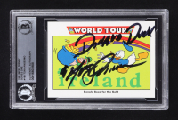 Tony Anselmo Signed Donald Goes for the Gold 1991 Impel Disney Series One #180 (BGS) at PristineAuction.com