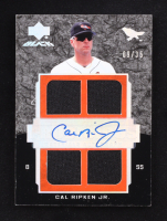 Cal Ripken Jr. 2007 UD Black Prodigious Materials Autographs #RI #09/35 at PristineAuction.com