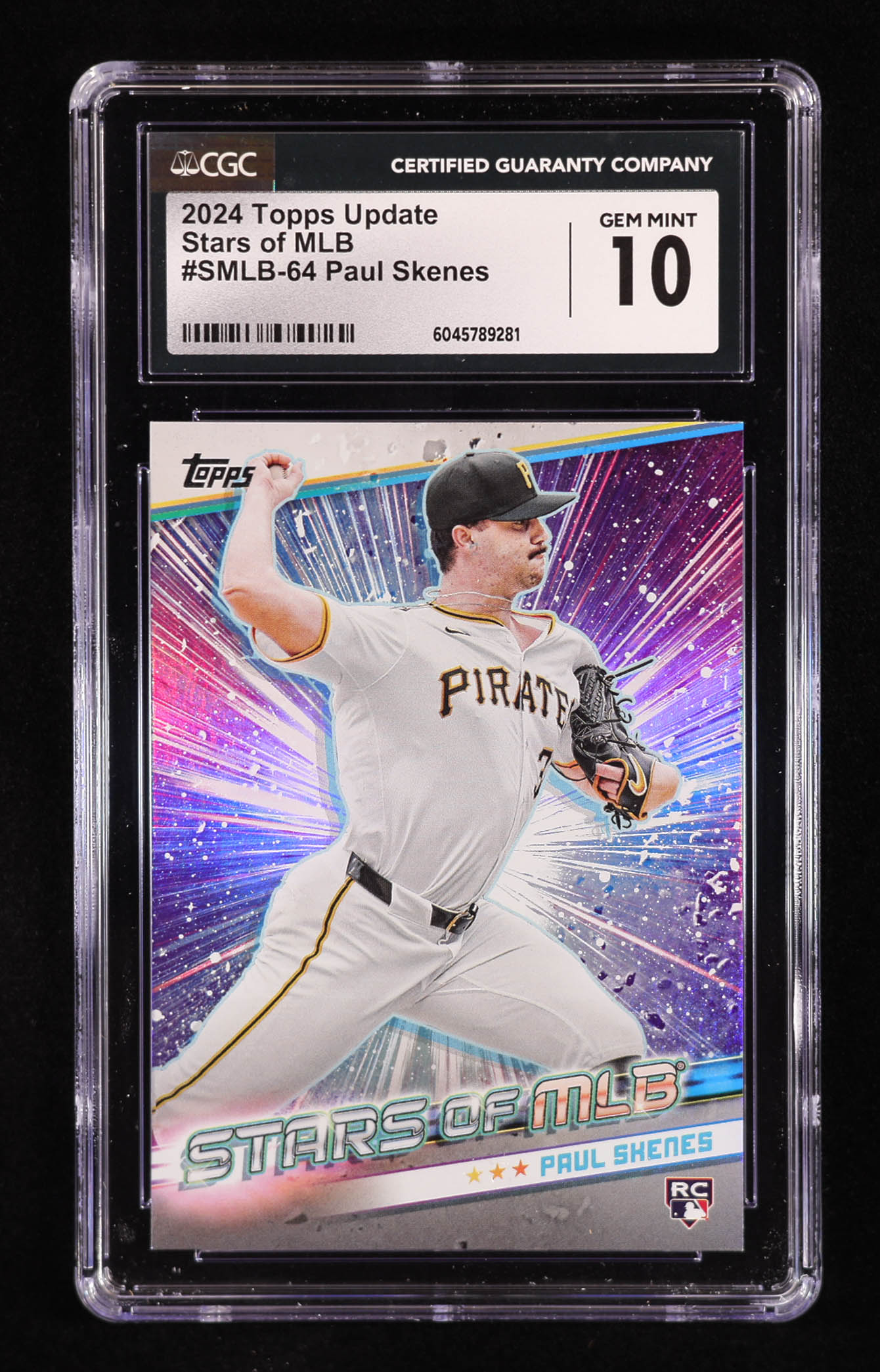 Paul Skenes 2024 Topps Update Stars of MLB #SMLB64 RC (CGC