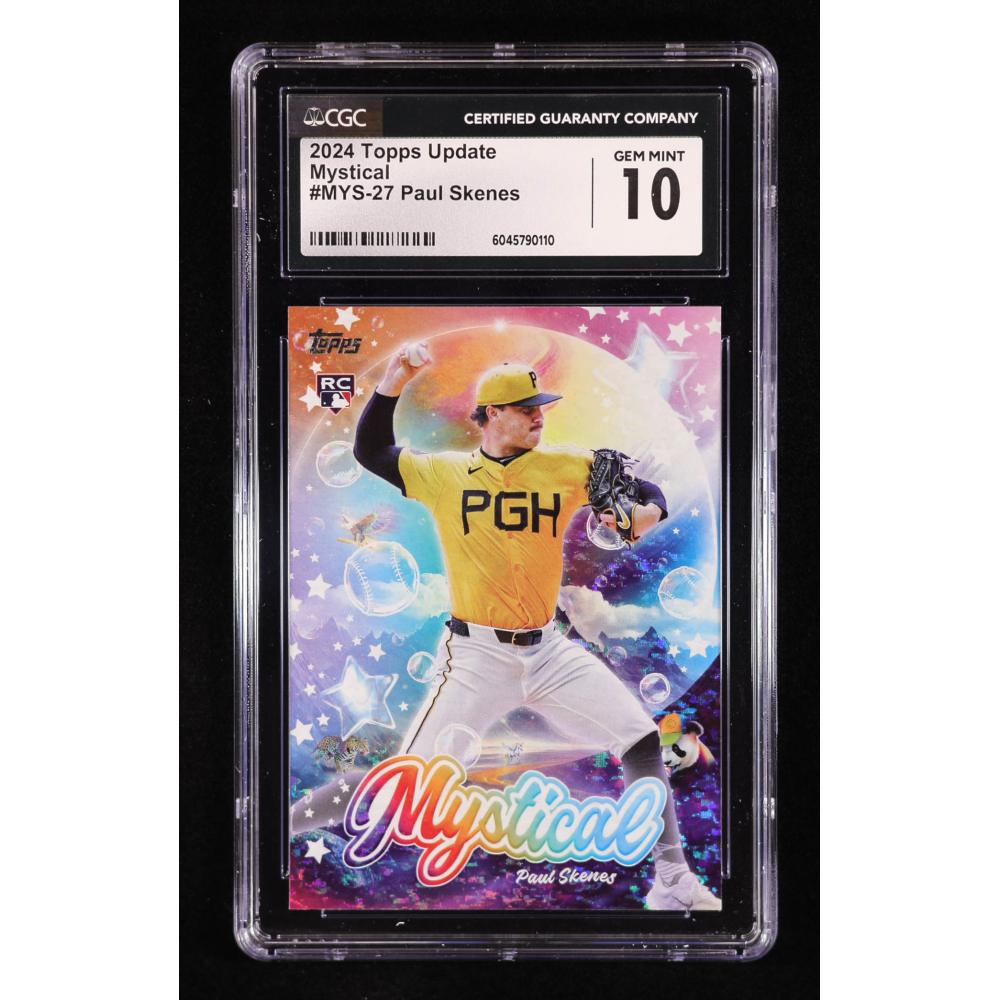 Paul Skenes 2024 Topps Update Mystical #MYS27 RC (CGC 10) at PristineAuction.com