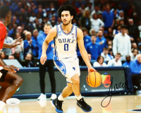 Jared McCain Signed 76ers 8x10 Photo (JSA) at PristineAuction.com