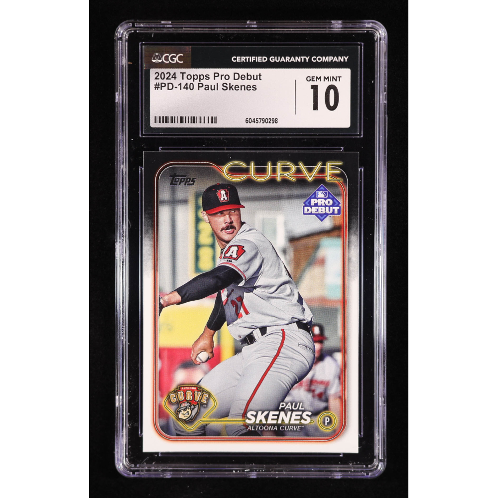 Paul Skenes 2024 Topps Pro Debut #PD140 RC (CGC 10) at PristineAuction.com