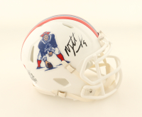 Matthew Judon Signed Patriots Throwback Speed Mini Helmet (Beckett) at PristineAuction.com
