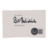 Bill Belichick Signed Cut (Beckett) at PristineAuction.com