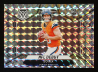 Bo Nix 2024 Panini Mosaic Mosaic #271 DEB RC at PristineAuction.com