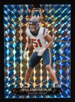 Will Anderson Jr. 2024 Panini Mosaic Mosaic Reactive Blue #90 at PristineAuction.com