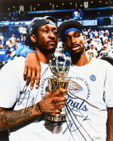 Shai Gilgeous-Alexander & Jalen Williams Signed Thunder 8x10 Photo (JSA) at PristineAuction.com