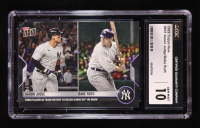 Aaron Judge / Babe Ruth 2022 Topps Now #931 (CGC 10) at PristineAuction.com