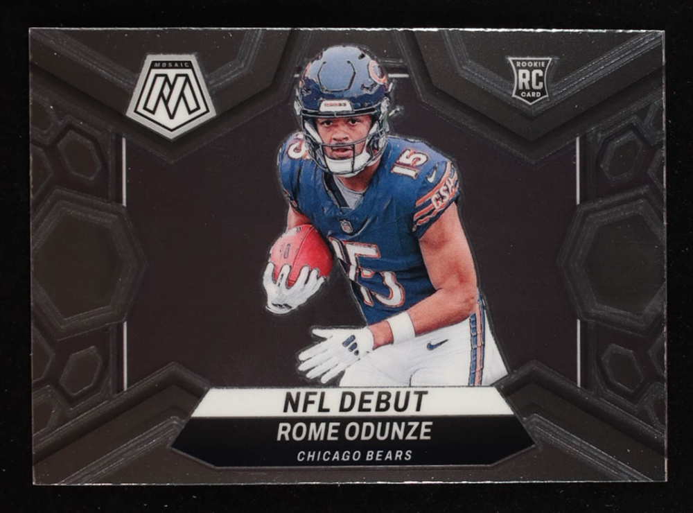 Rome Odunze 2024 Panini Mosaic #281 Debut RC