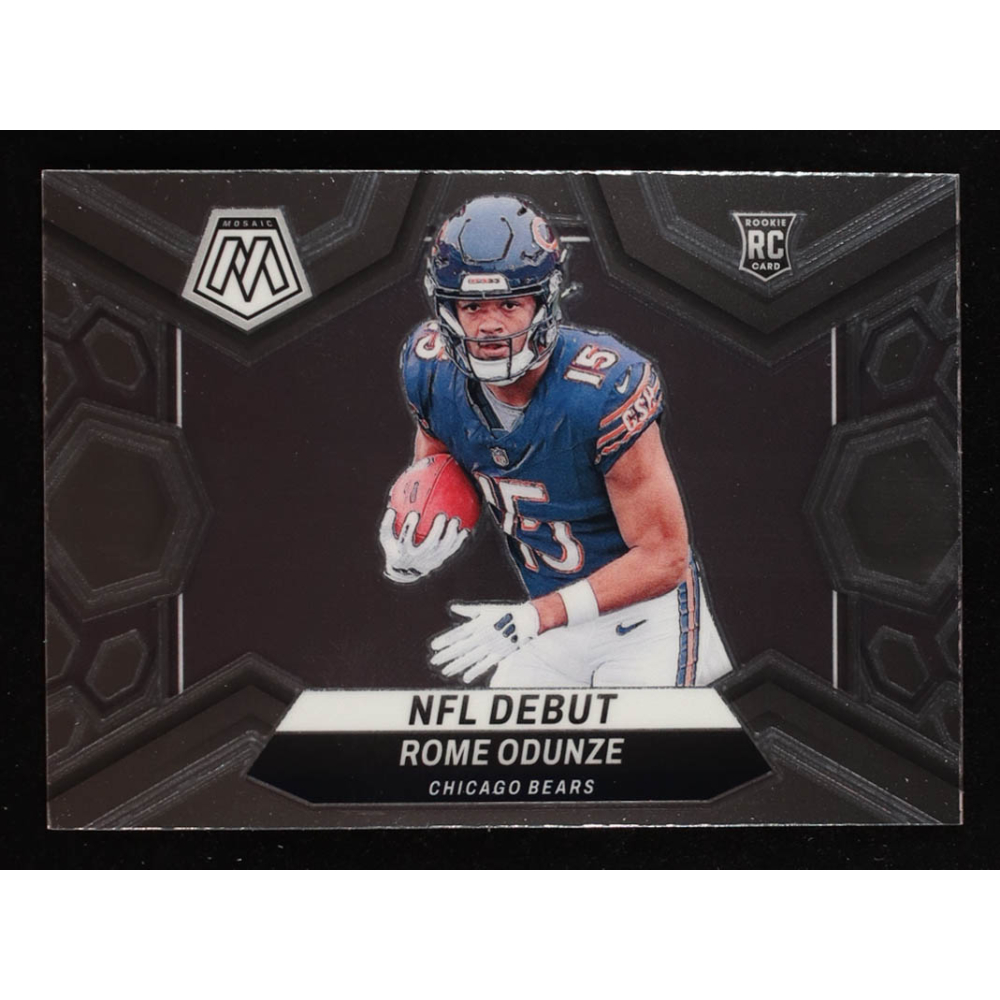 Rome Odunze 2024 Panini Mosaic #281 Debut RC at PristineAuction.com
