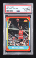 Michael Jordan 1986-87 Fleer #57 RC (PSA Altered) at PristineAuction.com