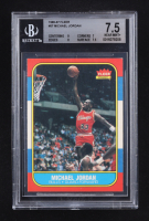 Michael Jordan 1986-87 Fleer #57 RC (BGS 7.5) at PristineAuction.com