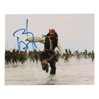 Johnny Depp Signed "Pirates of the Caribbean: Dead Man's Chest" 8x10 Photo (ACOA) at PristineAuction.com