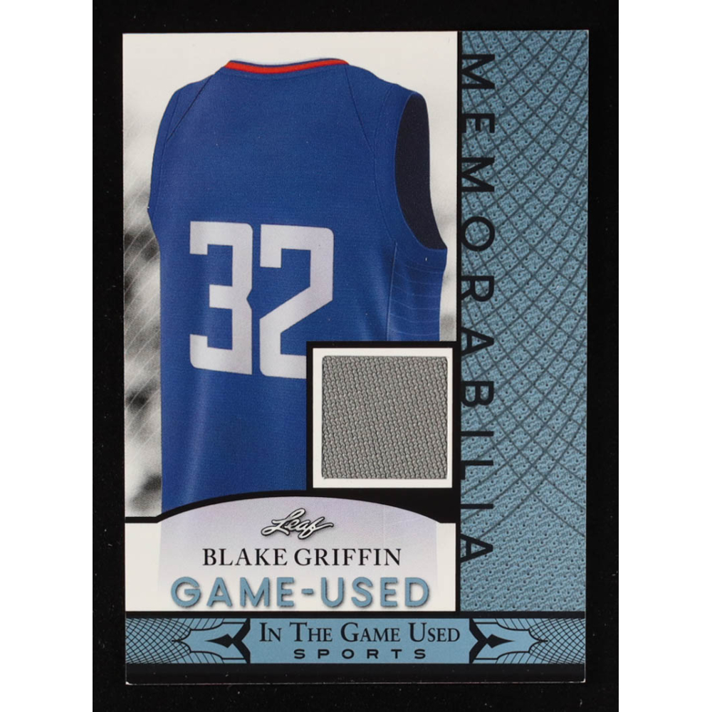 Blake Griffin 2024 Leaf In The Game Used Memorabilia #15 at PristineAuction.com