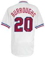 Jeff Burroughs Signed Jersey Inscribed "74 AL MVP" (Schwartz) at PristineAuction.com