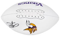 Daunte Culpepper Signed Minnesota Vikings Logo Football at PristineAuction.com