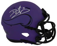 Daunte Culpepper Signed Vikings Rave Alternate Speed Mini Helmet (Schwartz) at PristineAuction.com