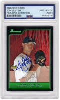 Jon Lester Signed 2006 Bowman Draft #BDP22 RC (PSA) at PristineAuction.com