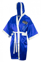 Hasim Rahman Signed Title Boxing Robe Inscribed "2x Champ" (Schwartz) at PristineAuction.com