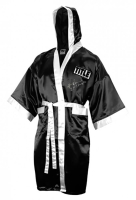 Hasim Rahman Signed Title Boxing Robe Inscribed "2x Champ" (Schwartz) at PristineAuction.com
