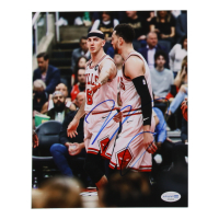 Zach LaVine Signed Bulls 8x10 Photo (ACOA) at PristineAuction.com