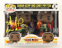 Shawn Kemp Signed "NBA Jam" 2 Pack Funko Pop! Vinyl Figure Inscribed "Reign Man" (Beckett) at PristineAuction.com