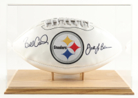 Dick Labaul & Bill Cowher Signed Steelers Logo Football With Display Case (Beckett & SportsMemorabilia) at PristineAuction.com