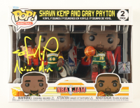 Shawn Kemp Signed "NBA Jam" 2 Pack Funko Pop! Vinyl Figure Inscribed "Reign Man" (Beckett) at PristineAuction.com