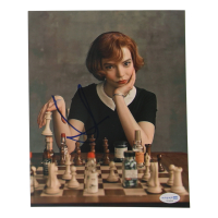 Anya Taylor-Joy Signed "The Queens Gambit" 8x10 Photo (ACOA) at PristineAuction.com