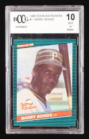 Barry Bonds 1986 Donruss Rookies #11 RC (BCCG 10) at PristineAuction.com