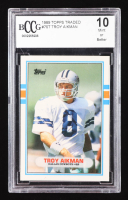 Troy Aikman 1989 Topps Traded #70T RC (BCCG 10) at PristineAuction.com