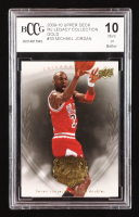 Michael Jordan 2009-10 Upper Deck Michael Jordan Legacy Collection Gold #33 (BCCG 10) at PristineAuction.com