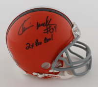 Kevin Mack Signed Browns Mini Helmet Inscribed "2x Pro Bowl" (AWM) at PristineAuction.com