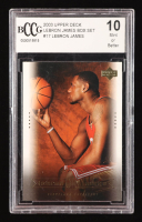 Lebron James 2003 Upper Deck Lebron James Box Set #17 (BCCG 10) at PristineAuction.com