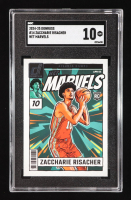 Zaccharie Risacher 2024-25 Donruss Net Marvels #14 RC (SGC 10) at PristineAuction.com