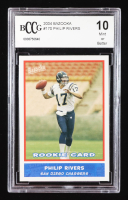 Philip Rivers 2004 Bazooka #170 RC (BCCG 10) at PristineAuction.com