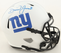 Daniel Jones Signed Giants Full-Size Lunar Eclipse Alternate Speed Helmet (Beckett) at PristineAuction.com