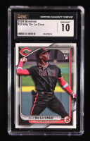 Elly De La Cruz 2024 Bowman #22 RC (CGC 10) at PristineAuction.com