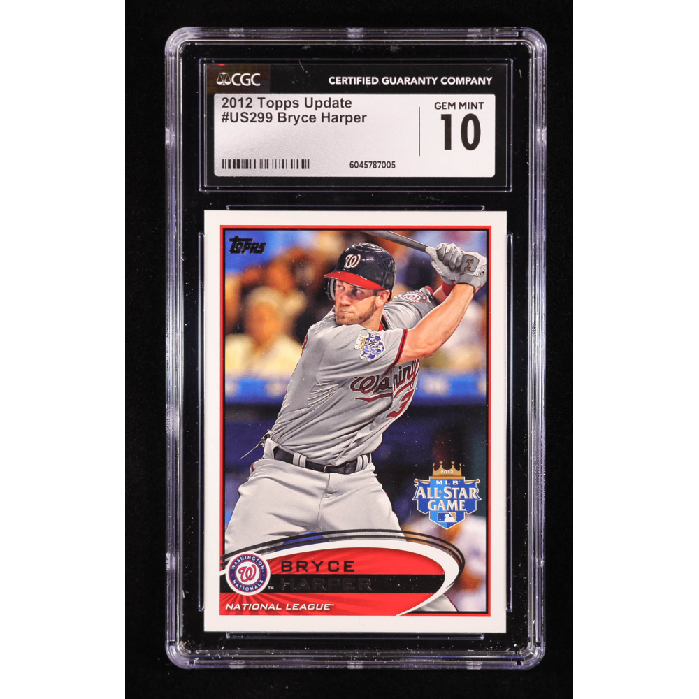 Bryce Harper 2012 Topps Update #US299A RC (CGC 10) at PristineAuction.com