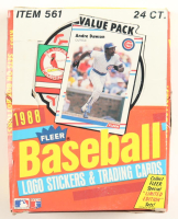 1988 Fleer Baseball Cello Box with (24) Packs at PristineAuction.com