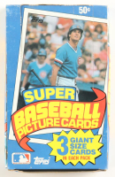 1985 Topps Super Baseball Wax Box with (24) Packs at PristineAuction.com