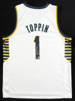 Obi Toppin Signed Jersey (Beckett) at PristineAuction.com